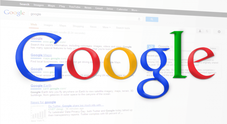 検索エンジン、検索結果、Google