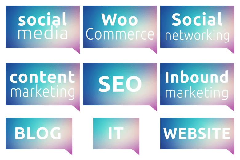 マーケティング、コンテンツ、SEO